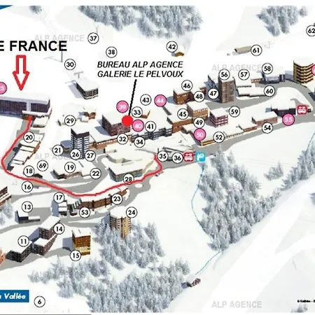 Apartamento Le France - 2/3 Pers - Le France - 901fr - Plagne Centre Mae-1484 *