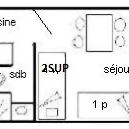 Le France - 2/3 Pers - Le France - 901fr - Plagne Centre Mae-1484 Apartamento La Plagne
